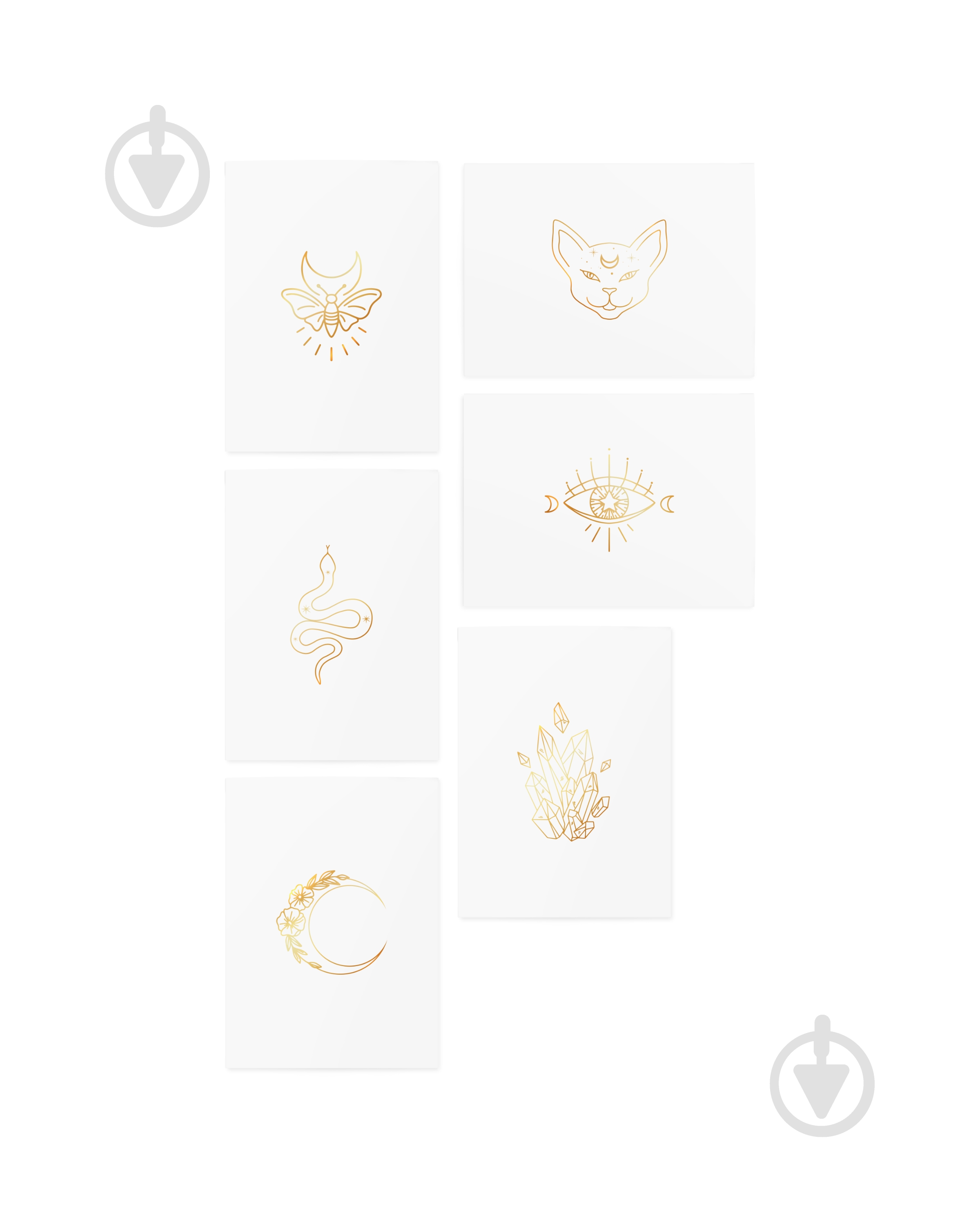 Тату временное TATTon.me Gold Magic Set - фото 2 Тату временное TATTon.me Gold Magic Set - фото 2