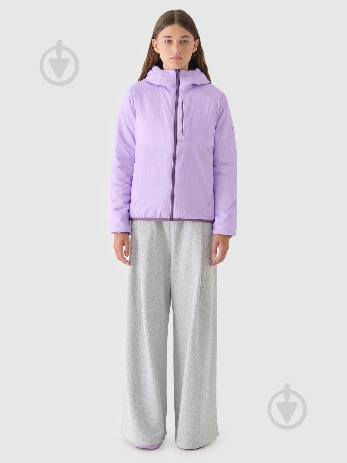 Пуховик жіночий зимовий 4F DOWN JACKET F471 4FWAW24TDJAF471-52S р.M фіолетовий - фото 11 Пуховик жіночий зимовий 4F DOWN JACKET F471 4FWAW24TDJAF471-52S р.M фіолетовий - фото 11