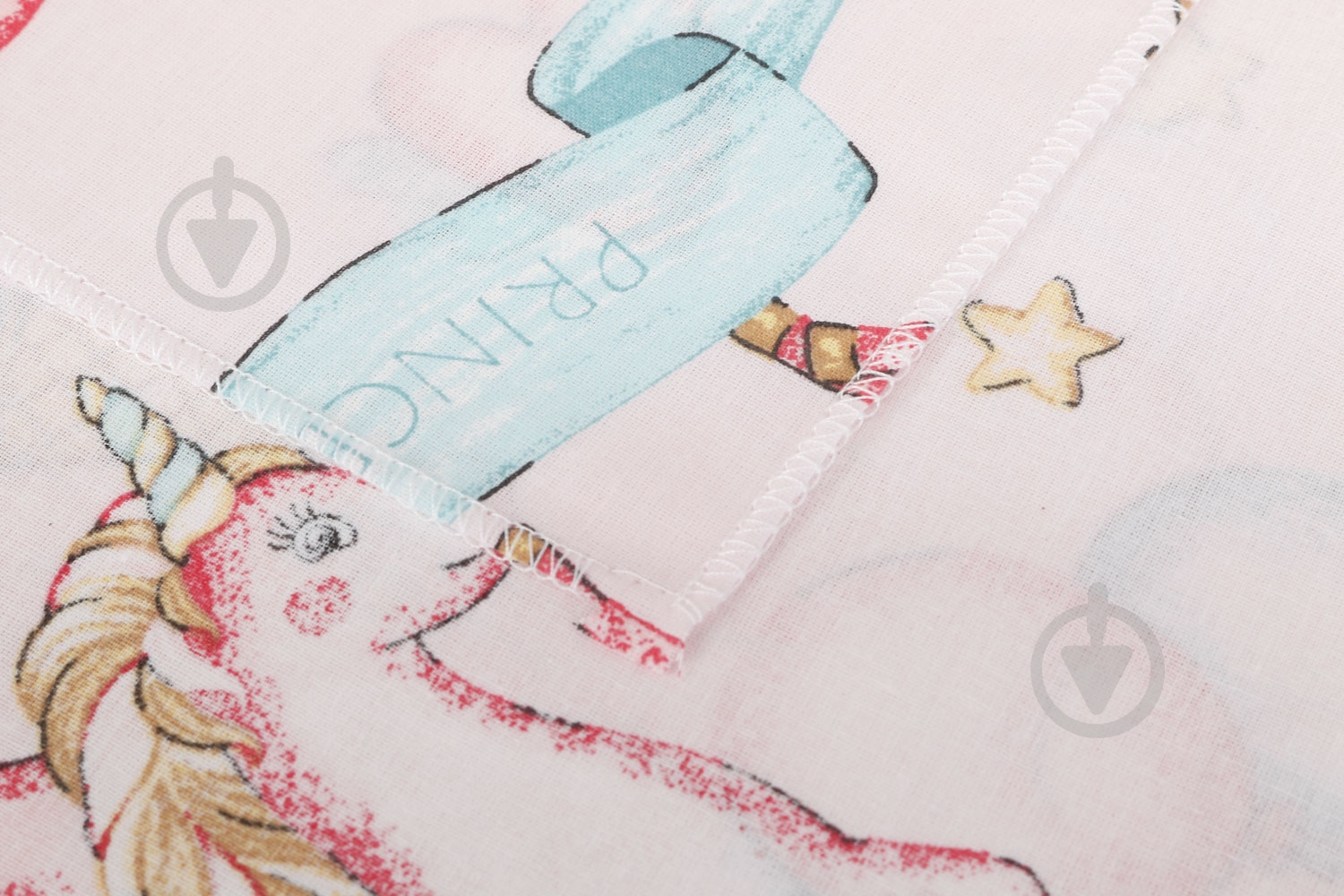 Пелюшка Україна Unicorn sweet 2222322601019 90х110 см рожевий із принтом - фото 3