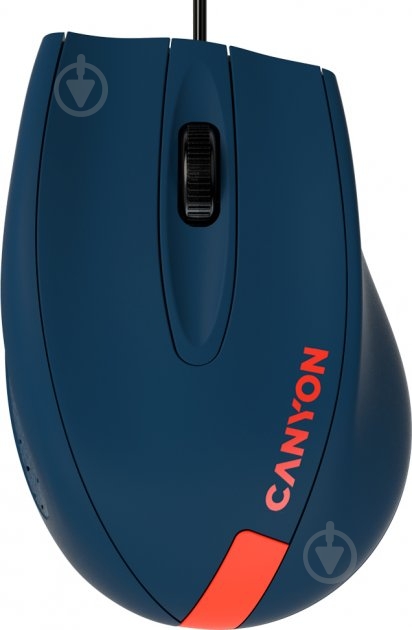 Мышь Canyon CNE-CMS11BR Blue/Red USB - фото 1