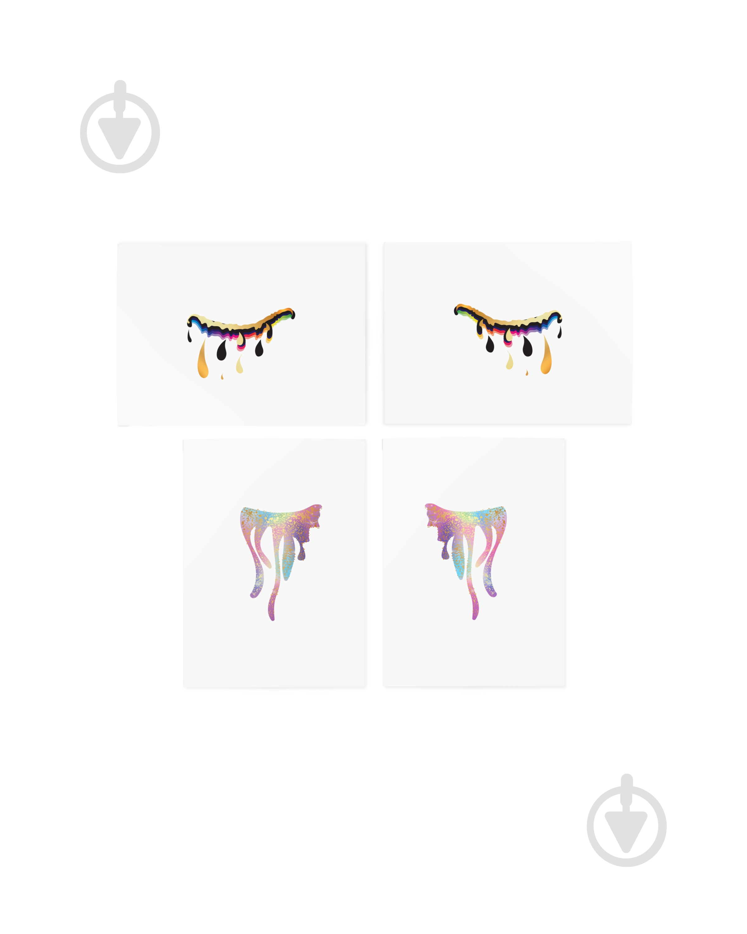 Тату временное TATTon.me Gold Tears Set - фото 2