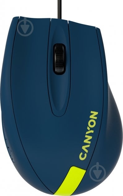 Мышь Canyon CNE-CMS11BY Blue/Yellow USB - фото 1 Мышь Canyon CNE-CMS11BY Blue/Yellow USB - фото 1