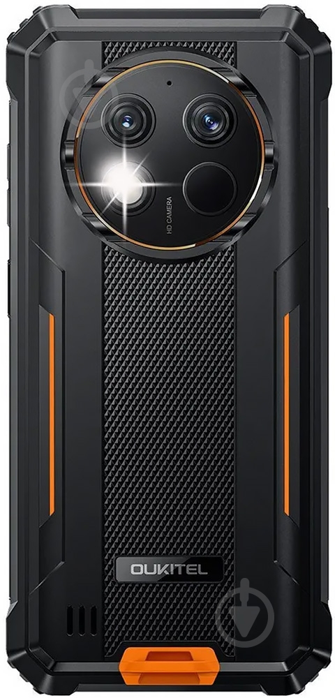 Смартфон Oukitel G1 6/256GB black/orange (G1_Orange) - фото 4