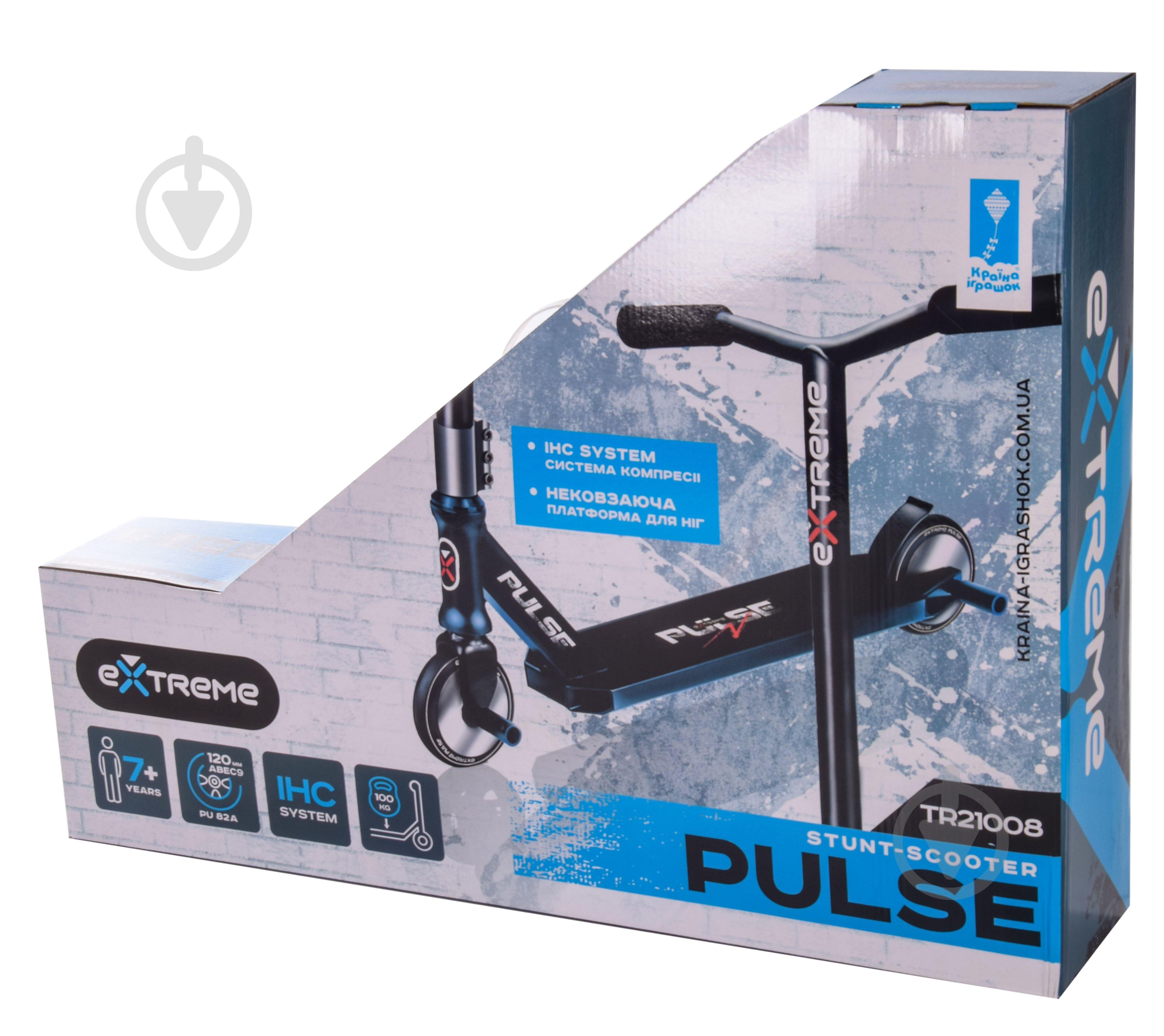 Самокат Extreme Motion Pulse в ассортименте TR21008 - фото 9 Самокат Extreme Motion Pulse в ассортименте TR21008 - фото 9