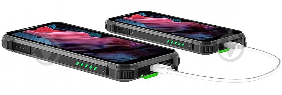 Смартфон Oukitel WP23 pro 8/128GB black/green (WP23PROGreen) - фото 9