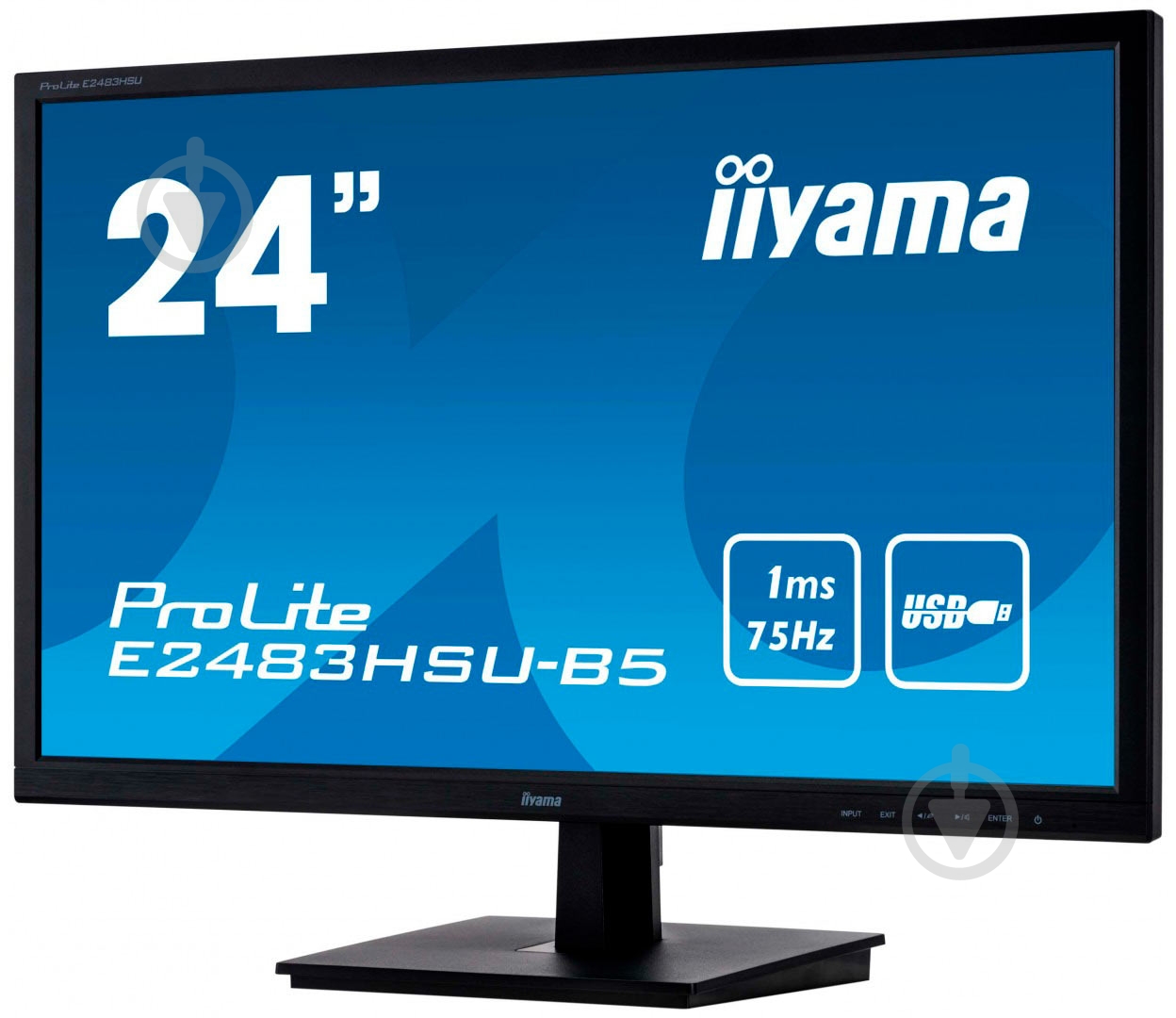 Монитор Iiyama ProLite 24" (B2483HSU-B5) - фото 2