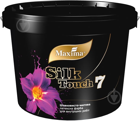 Краска латексная Maxima Silk Touch 7 білий 1 л - фото 1