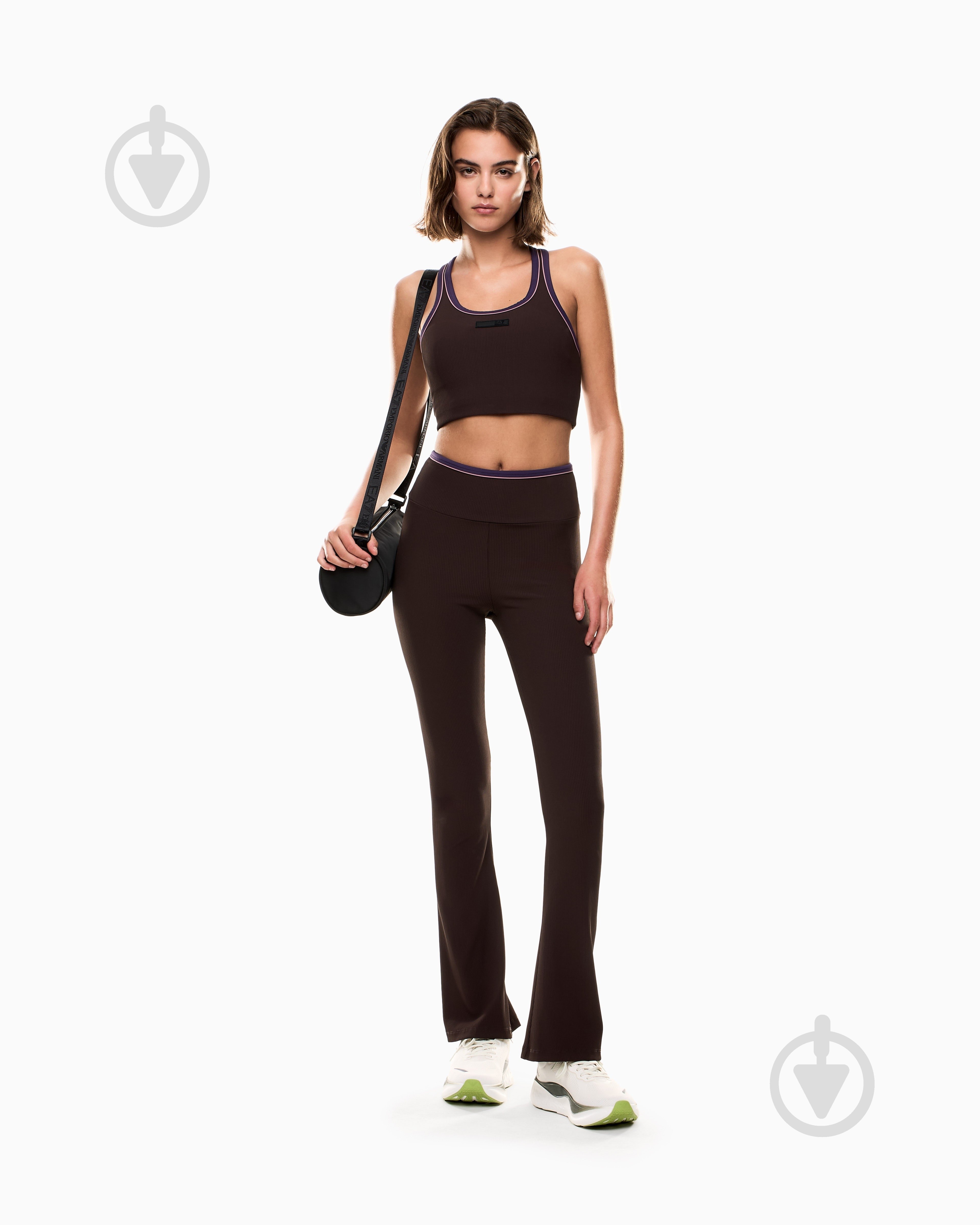 Бра EA7 VIGOR7 LAB W RIBBED BRA 7W000576-AF15721-U6031 р.M коричневый - фото 4 Бра EA7 VIGOR7 LAB W RIBBED BRA 7W000576-AF15721-U6031 р.M коричневый - фото 4