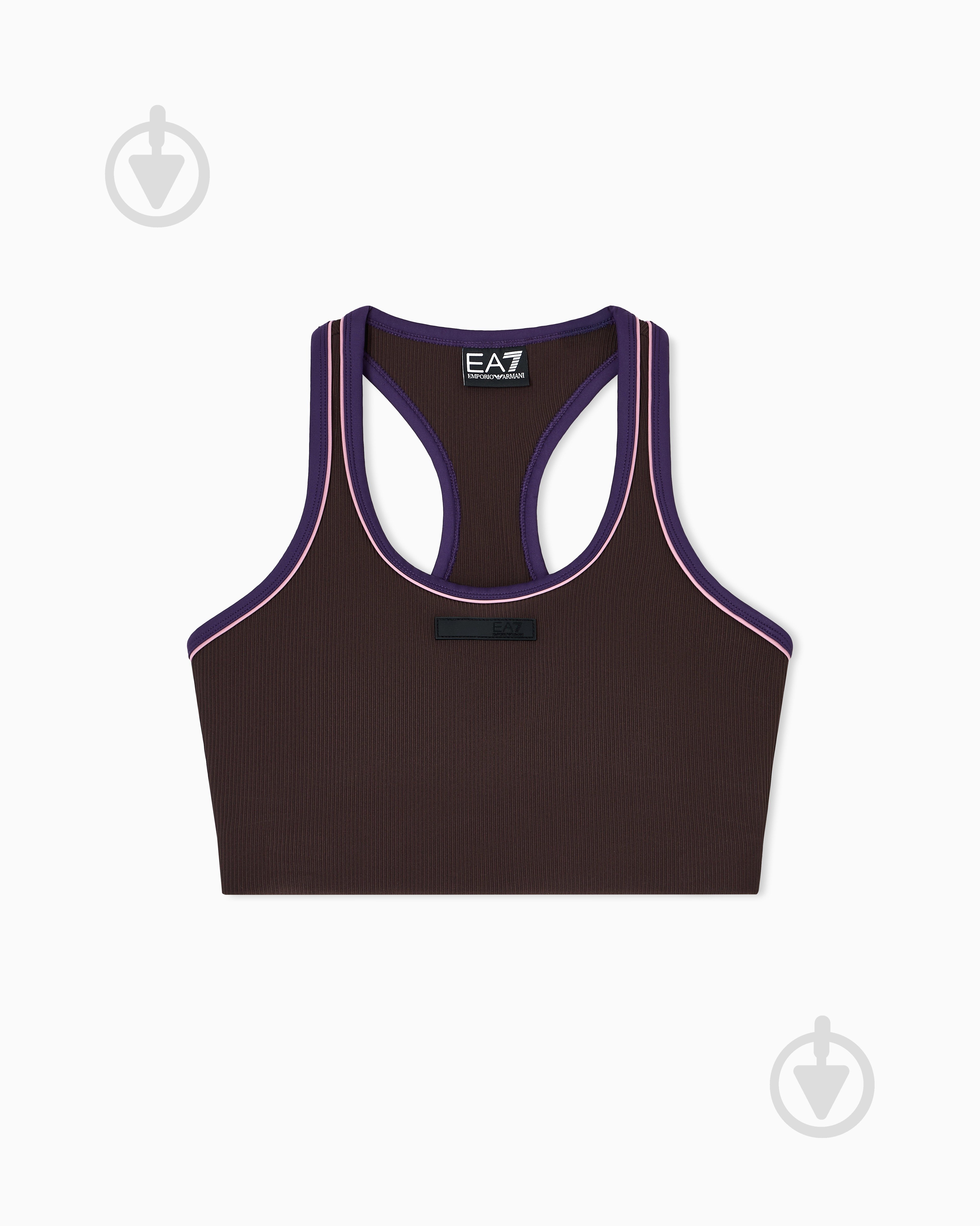 Бра EA7 VIGOR7 LAB W RIBBED BRA 7W000576-AF15721-U6031 р.M коричневый - фото 5 Бра EA7 VIGOR7 LAB W RIBBED BRA 7W000576-AF15721-U6031 р.M коричневый - фото 5