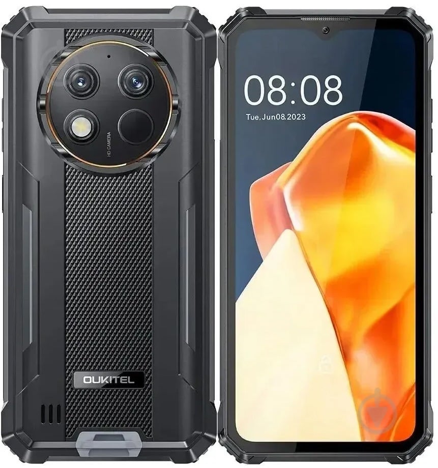 Смартфон Oukitel WP28E 4/64GB black (WP28EBlack) - фото 1