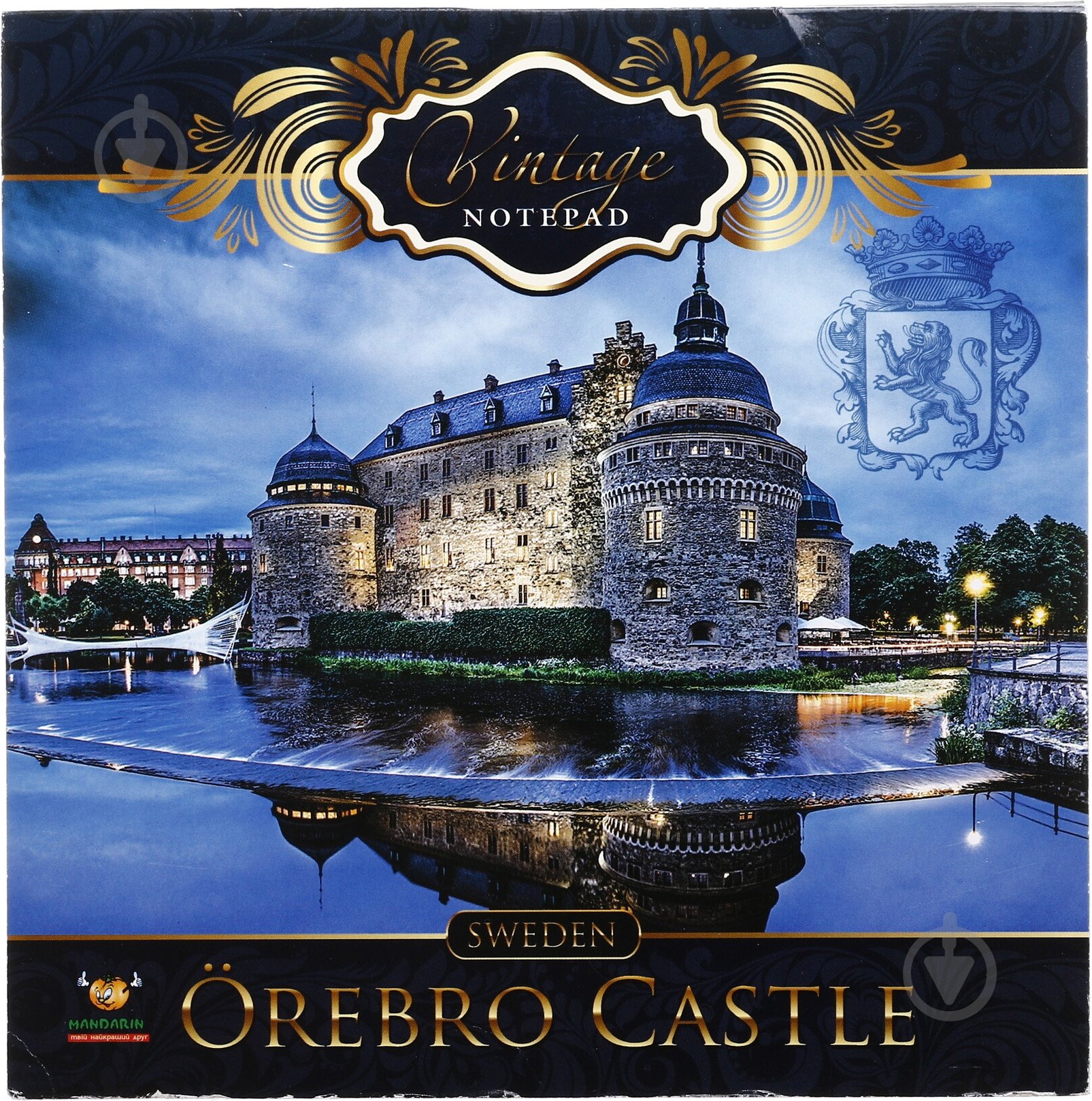 Блокнот 60 листов клетка 200х200 термоклей Бл-200х200-60-ТК-КЛ Mandarin - фото 1