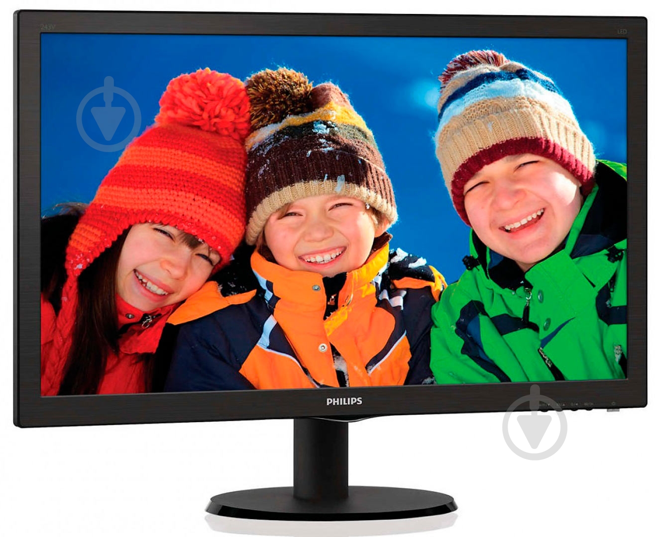 Монитор Philips 23,6" (243V5LHAB/00) - фото 1 Монитор Philips 23,6" (243V5LHAB/00) - фото 1