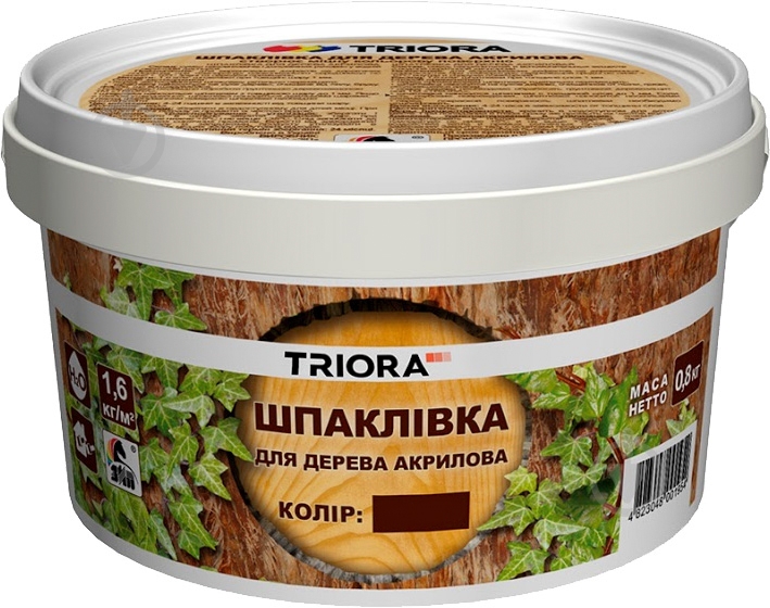 Шпаклівка для дерева Triora ясен 400 мл - фото 1