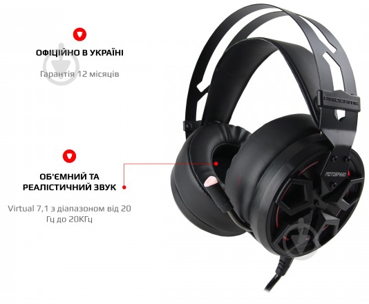 Наушники Motospeed H60 black (mth60) - фото 9