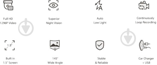 Видеорегистратор THIEYE Dash Cam Safeel ONE - фото 8