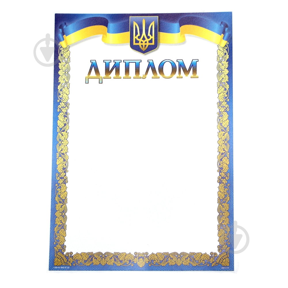 Диплом ДМ-034 - фото 1