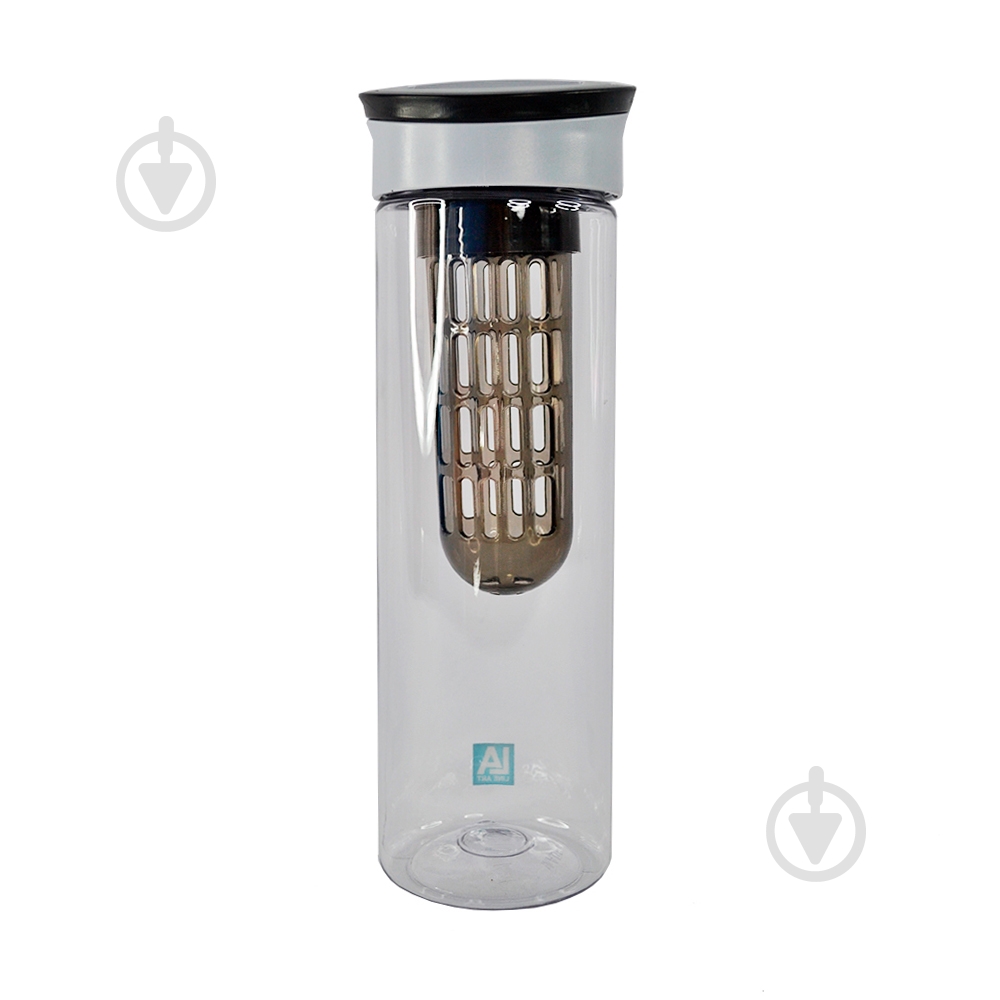 Бутылка Line Art Clear 800 мл серо-черный - фото 3