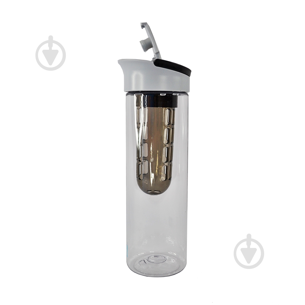 Бутылка Line Art Clear 800 мл серо-черный - фото 1