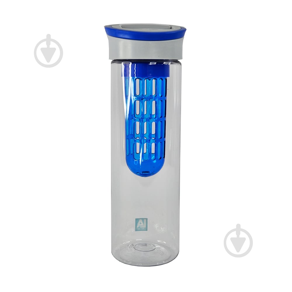 Бутылка Line Art Clear 800 мл серо-синий - фото 3