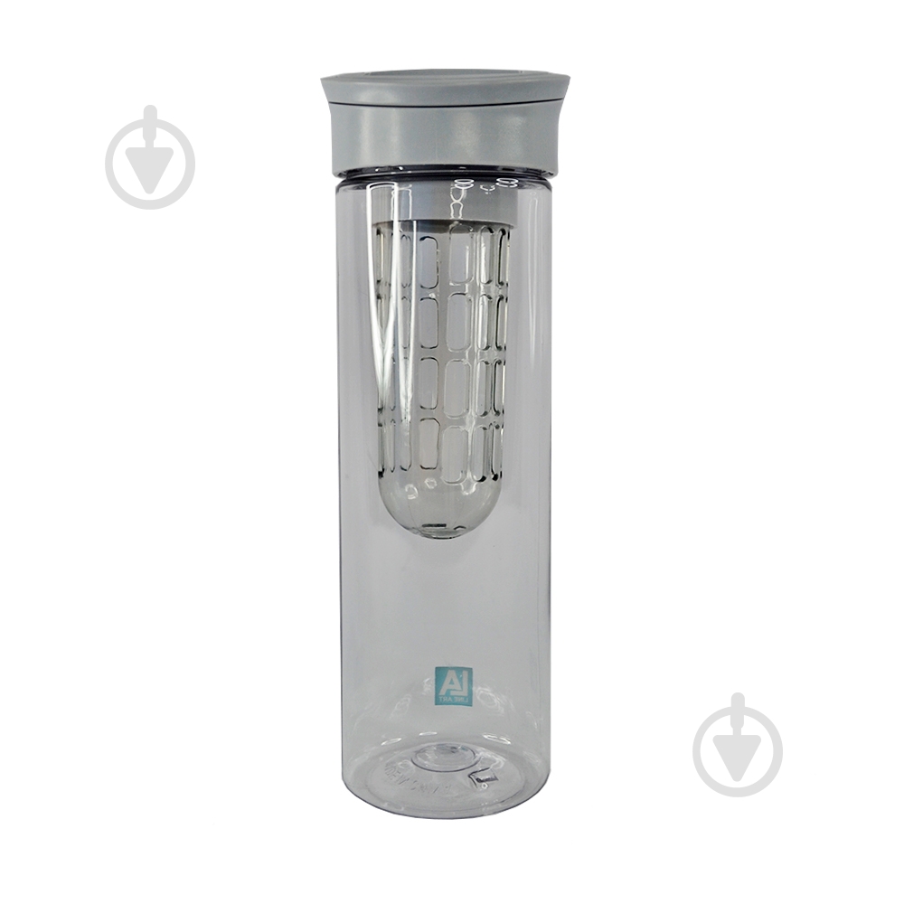 Бутылка Line Art Clear 800 мл серый - фото 3