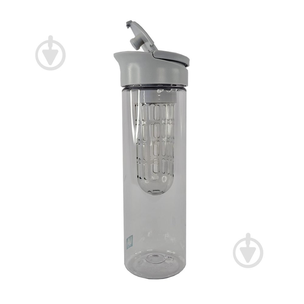 Бутылка Line Art Clear 800 мл серый - фото 1