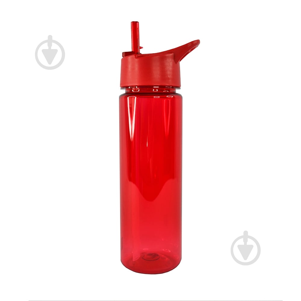 Бутылка Line Art Glassy 660 мл красный - фото 3