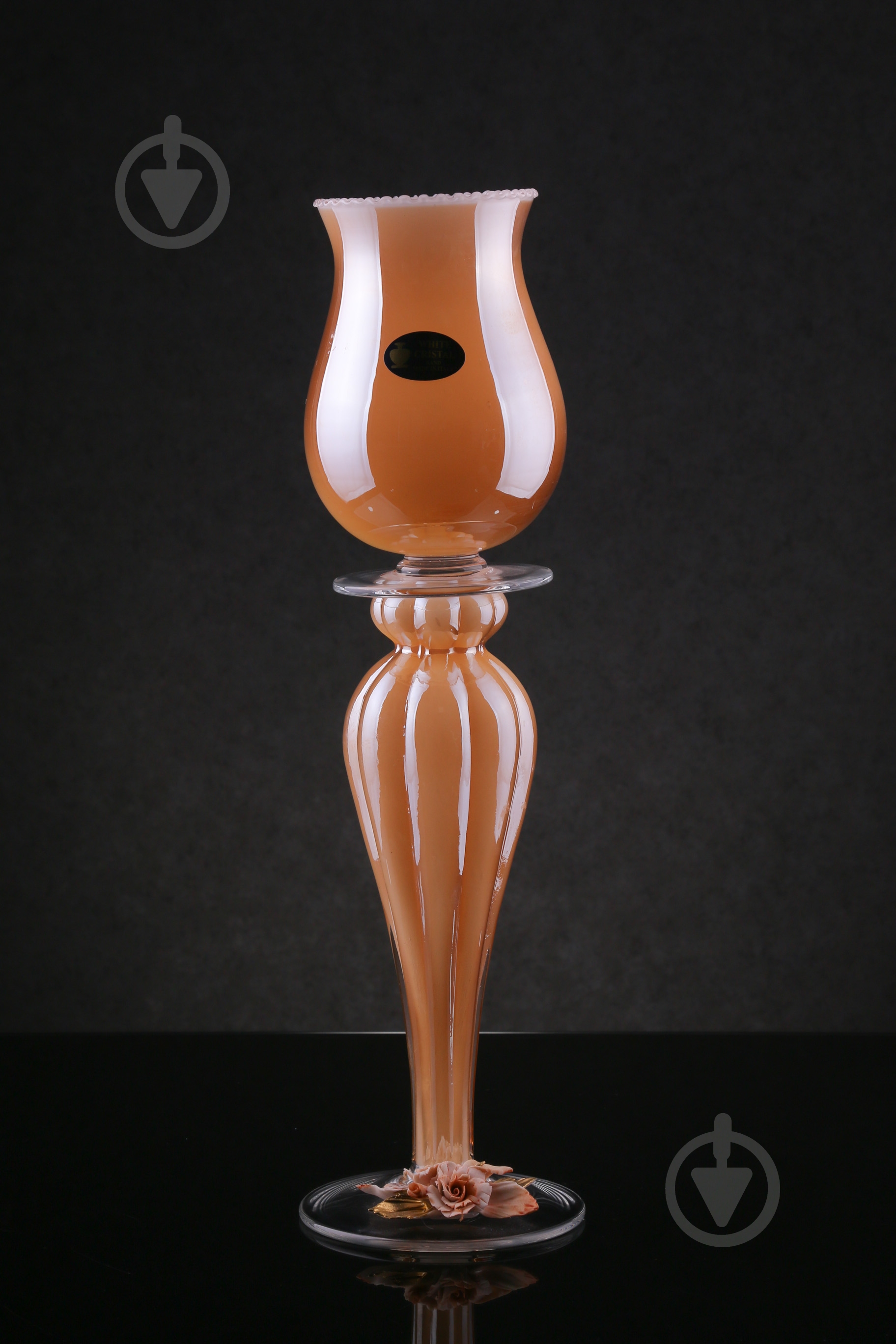 Подсвечник Antico 47 см White cristal - фото 1