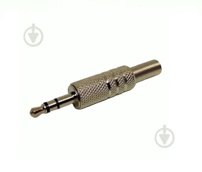 Штекер Profix 3,5мм стерео хром 1-1018-У - фото 1