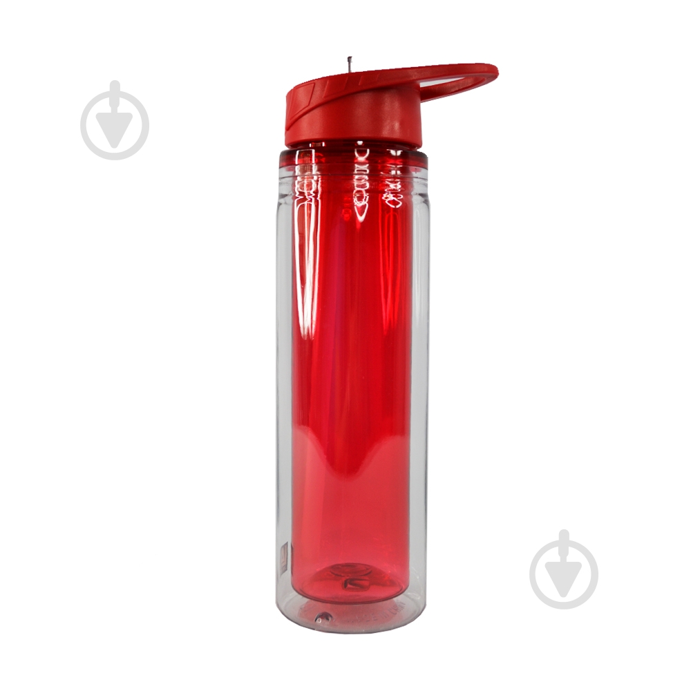 Бутылка Line Art Liquid 620 мл красный - фото 1 Бутылка Line Art Liquid 620 мл красный - фото 1