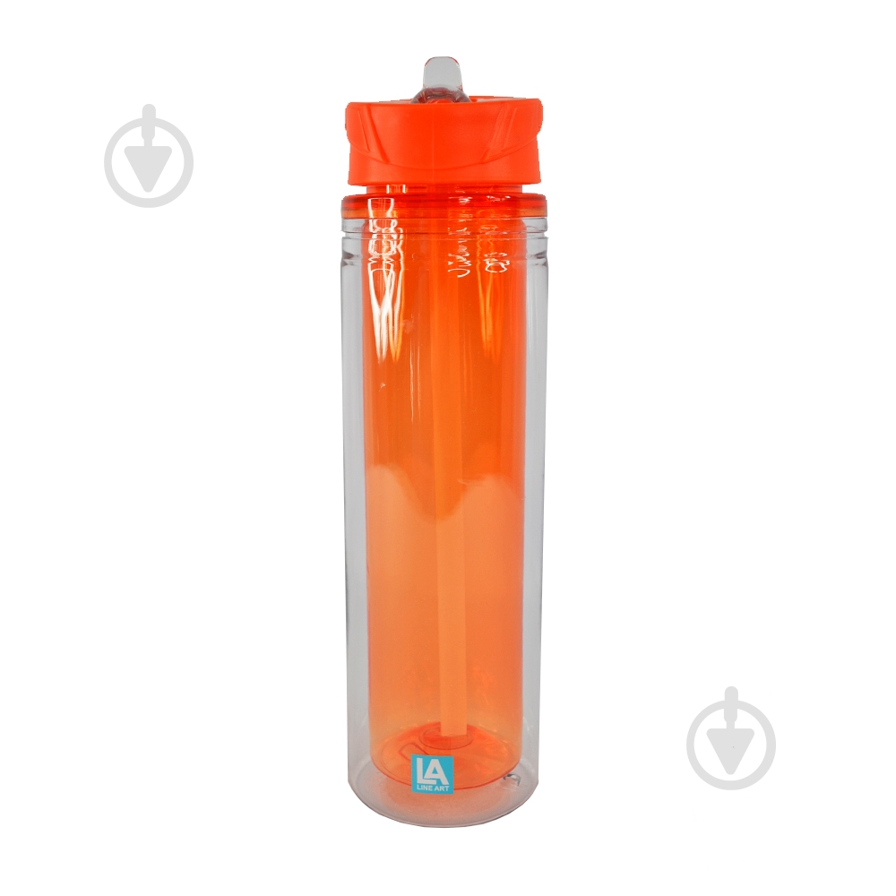 Бутылка Line Art Liquid 620 мл оранжевый - фото 2 Бутылка Line Art Liquid 620 мл оранжевый - фото 2