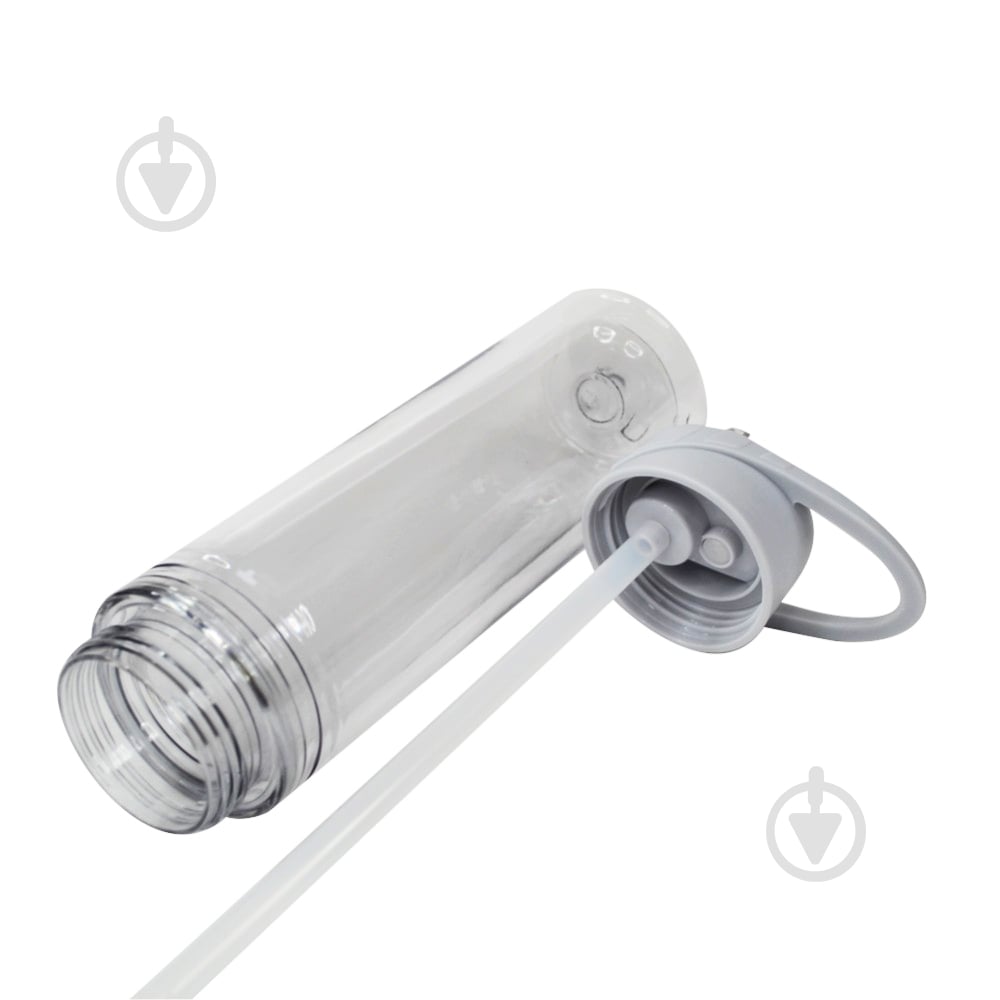 Пляшка Line Art Liquid 620 мл сірий - фото 4