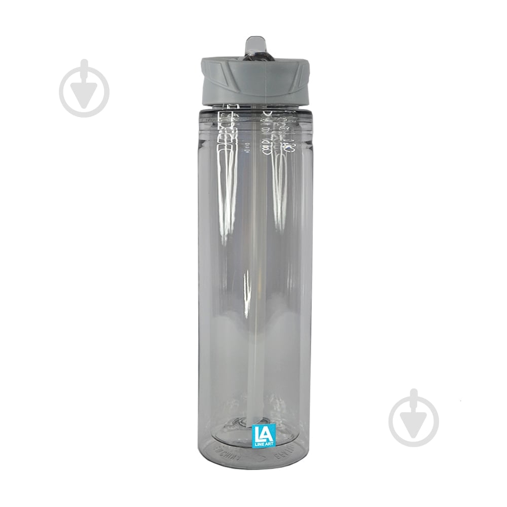 Пляшка Line Art Liquid 620 мл сірий - фото 2