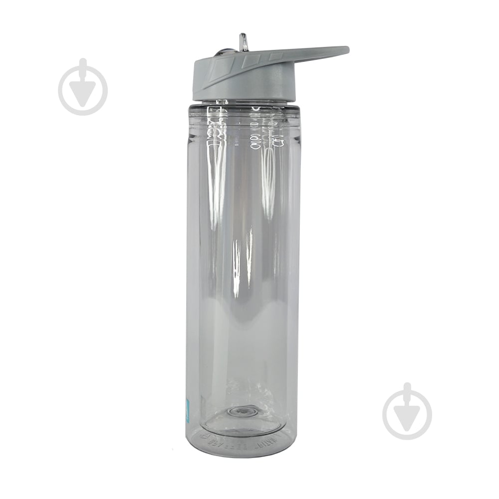 Пляшка Line Art Liquid 620 мл сірий - фото 1