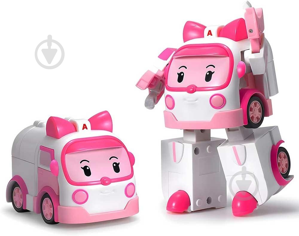 Машинка Robocar Poli Трансформер-малыш Робокар Эмбер ZR-917 - фото 1
