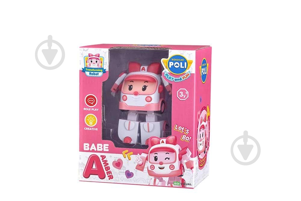 Машинка Robocar Poli Трансформер-малыш Робокар Эмбер ZR-917 - фото 2