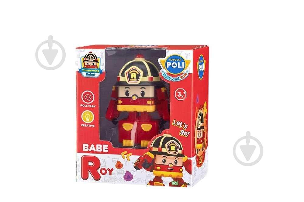 ᐉ Машинка Robocar Poli Трансформер-малыш Робокар Рой ZR-919