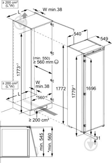 Встраиваемая морозильная камера Electrolux EUN7NE18S - фото 6