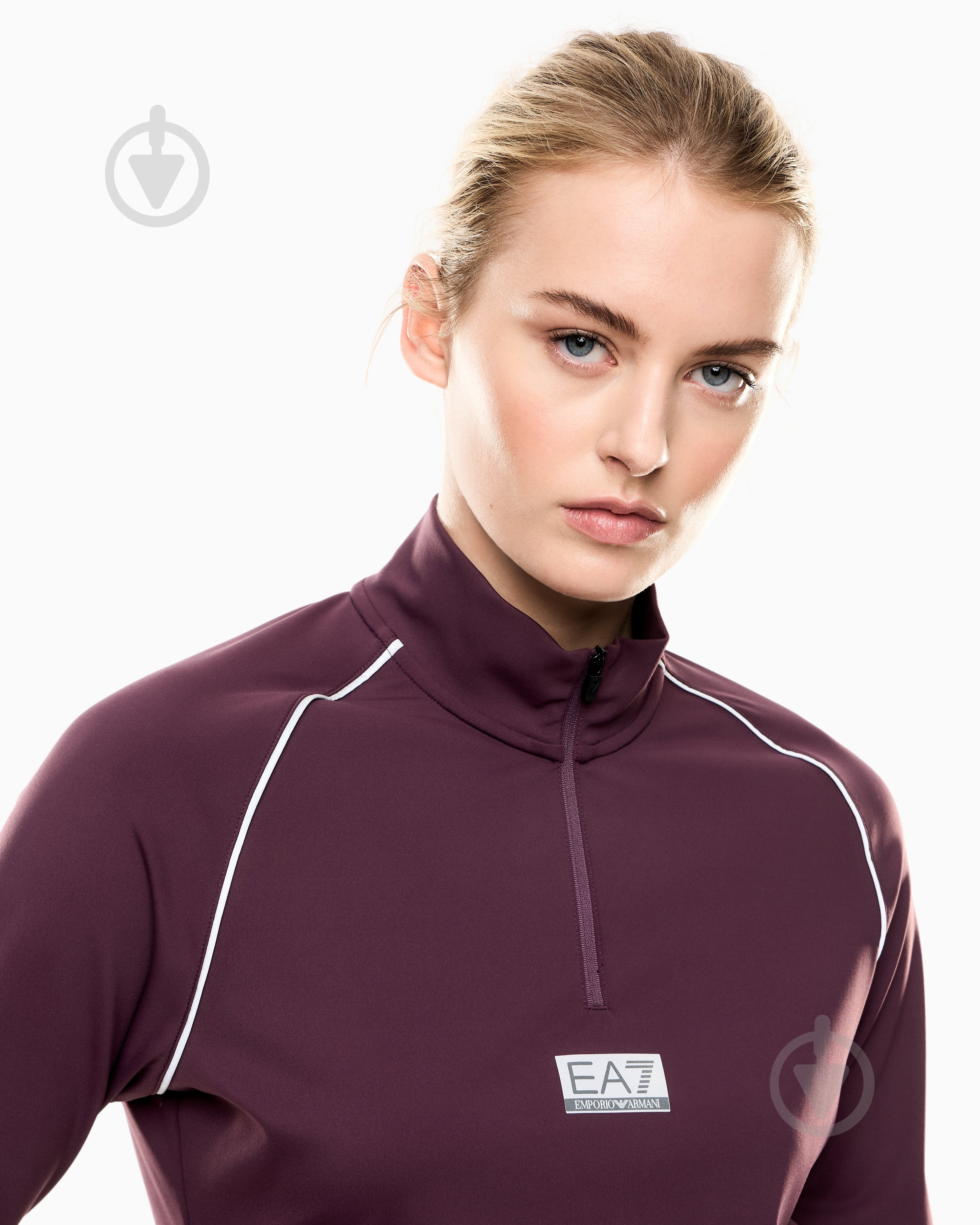 Джемпер EA7 FUROR7 W TEE LS HZ 7W000593-AF13534-UA202 р.M бордовий - фото 3 Джемпер EA7 FUROR7 W TEE LS HZ 7W000593-AF13534-UA202 р.M бордовий - фото 3