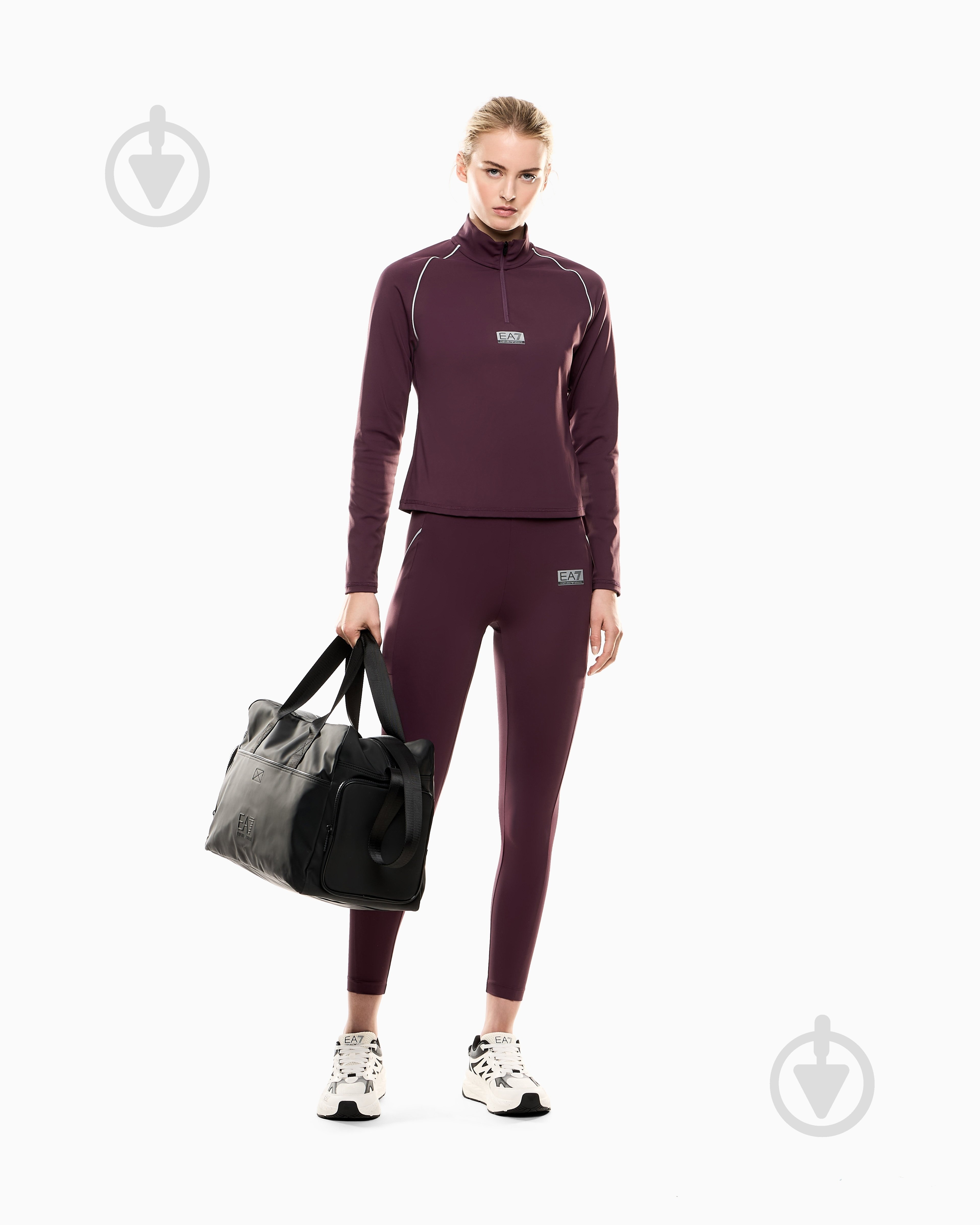 Джемпер EA7 FUROR7 W TEE LS HZ 7W000593-AF13534-UA202 р.M бордовий - фото 4 Джемпер EA7 FUROR7 W TEE LS HZ 7W000593-AF13534-UA202 р.M бордовий - фото 4