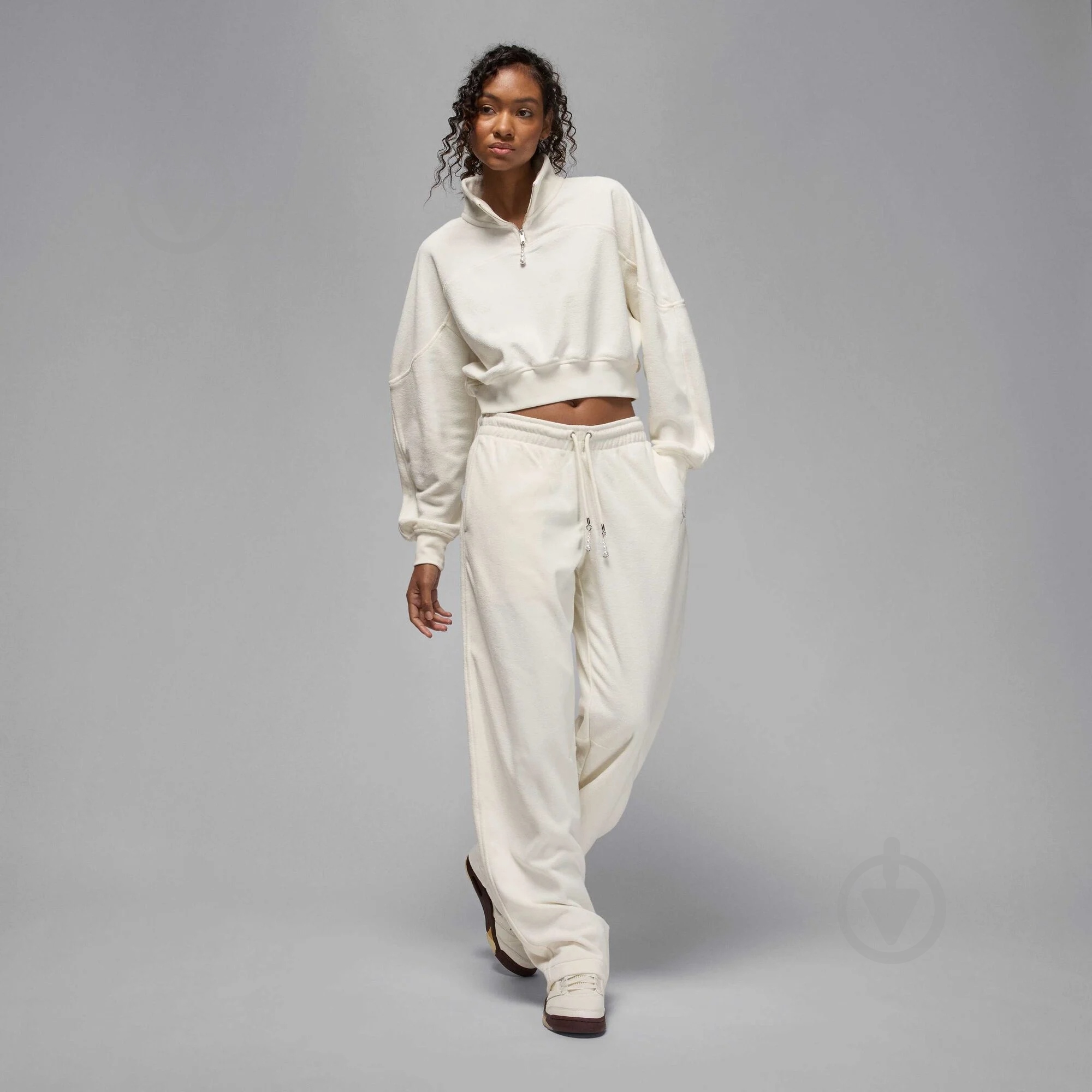 Джемпер Jordan W J FLT FLC QZ SSNL HV0326-133 р.S бежевий - фото 6 Джемпер Jordan W J FLT FLC QZ SSNL HV0326-133 р.S бежевий - фото 6