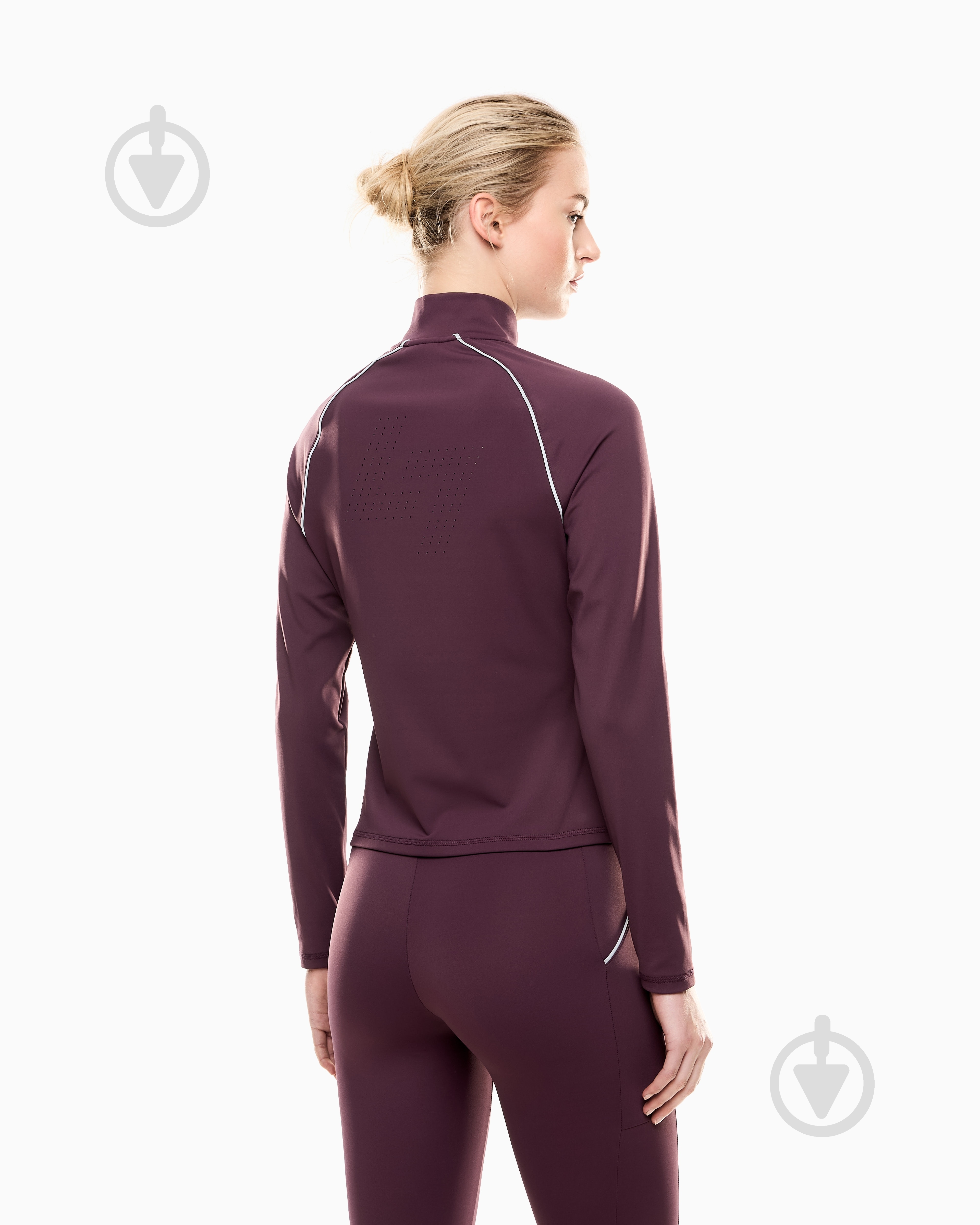 Джемпер EA7 FUROR7 W TEE LS HZ 7W000593-AF13534-UA202 р.S бордовый - фото 2