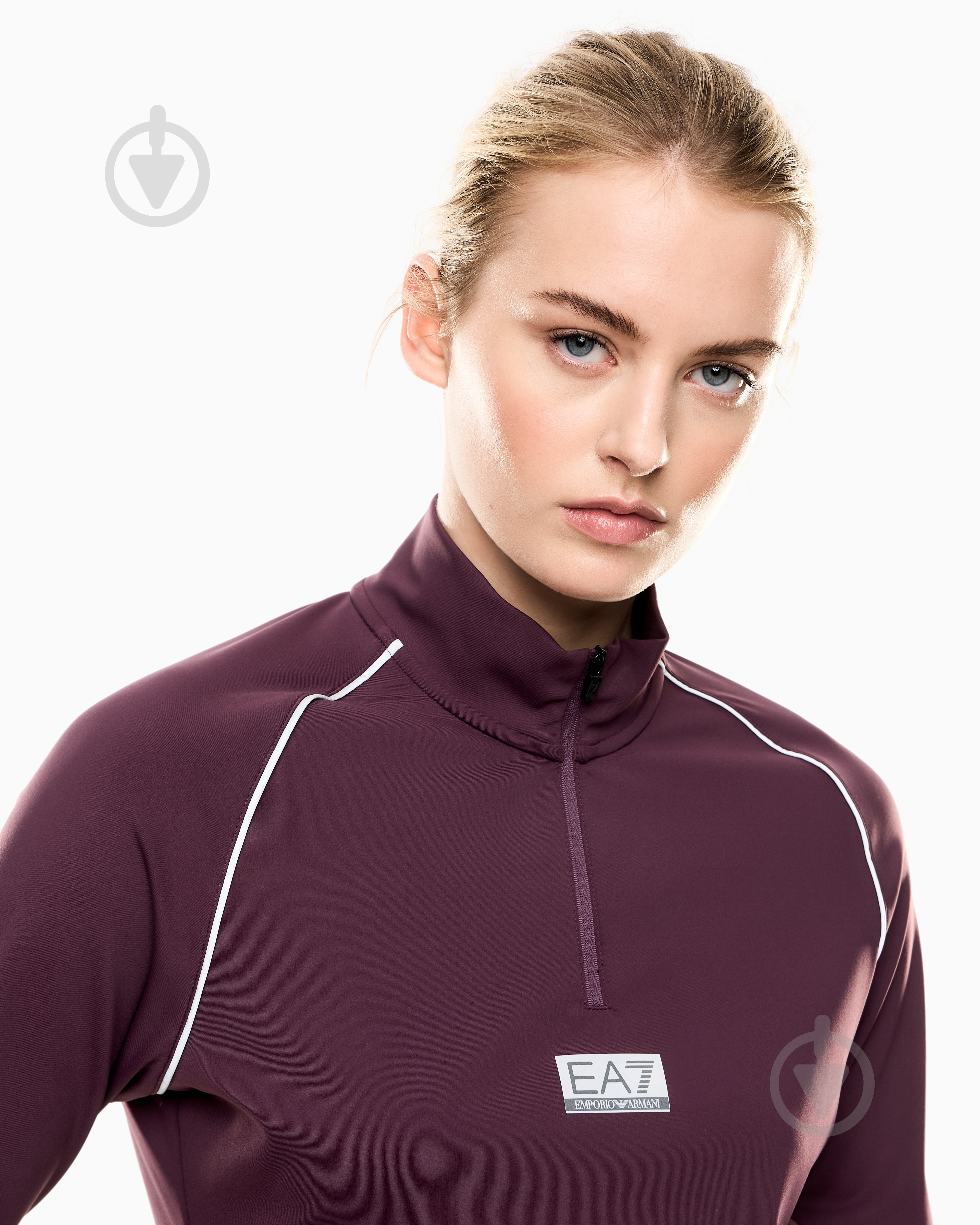 Джемпер EA7 FUROR7 W TEE LS HZ 7W000593-AF13534-UA202 р.S бордовый - фото 3