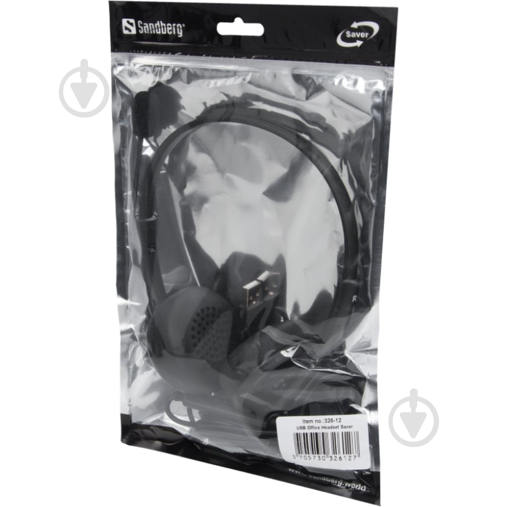 Гарнітура Sandberg Office Headset black (326-12) - фото 4