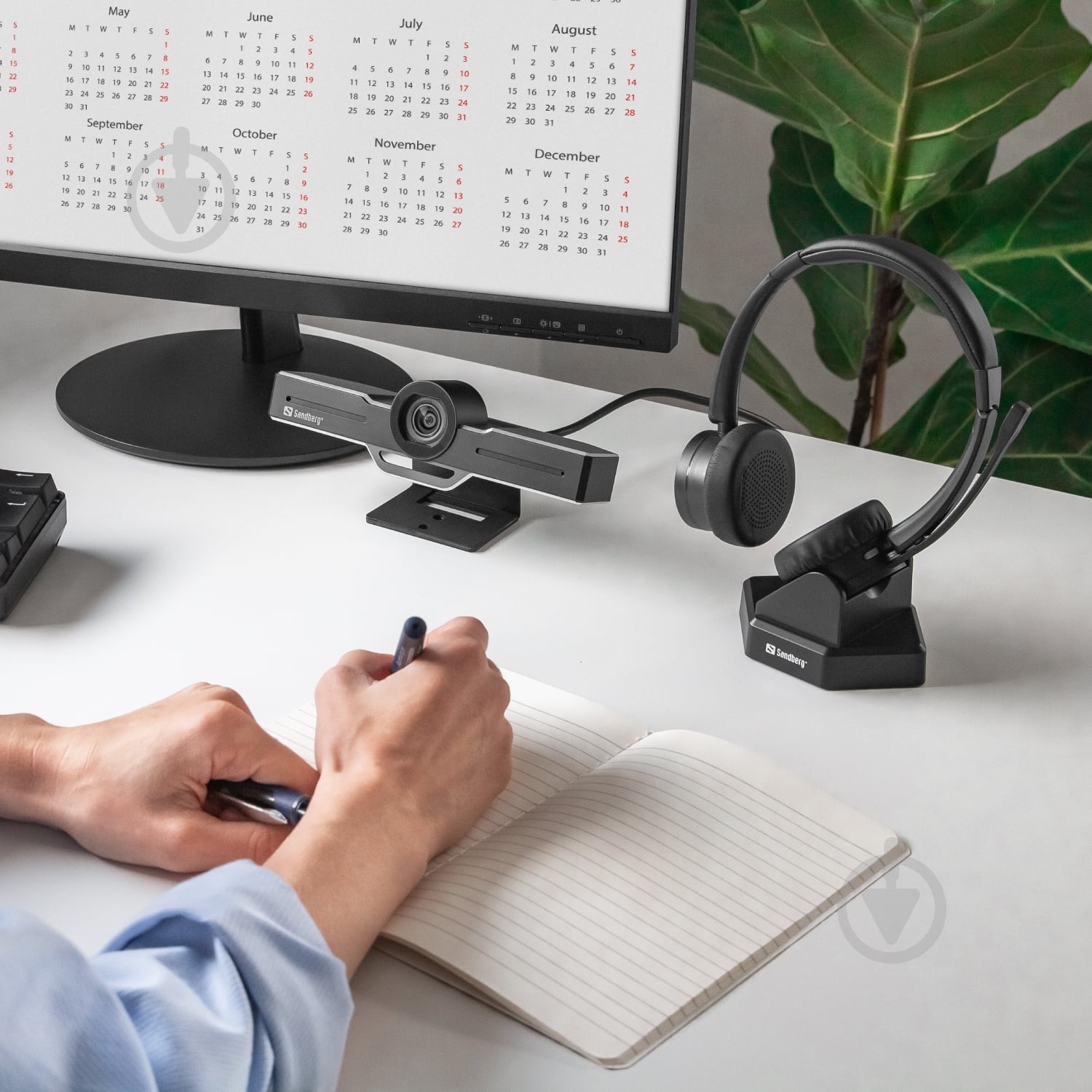 Bluetooth-гарнітура Sandberg Wireless Office Headset Pro+ black (126-18) - фото 6