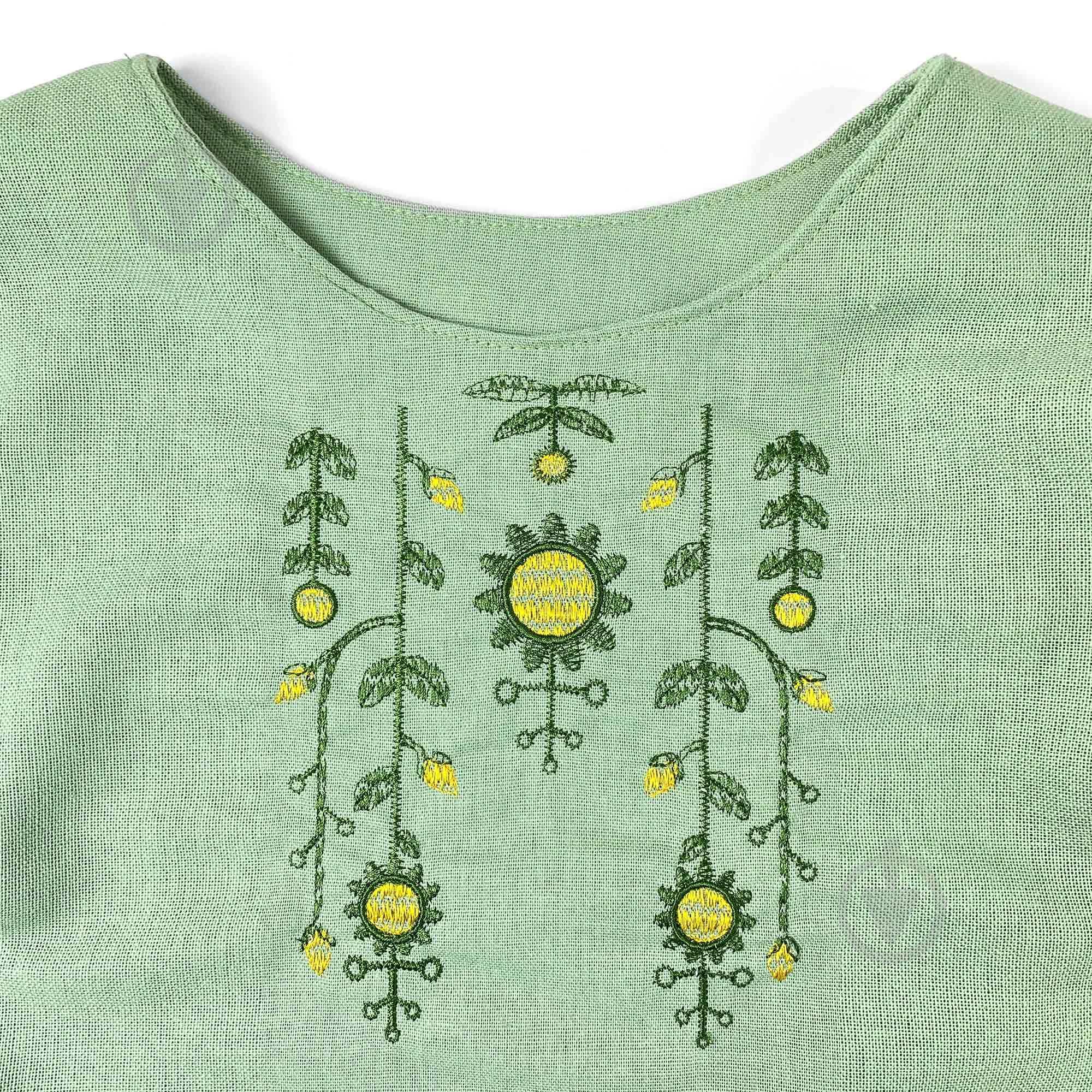 Вишиванка для дівчаток Dexter`s Flowing Heritage р.128 зелений d1302-3 - фото 2 Вишиванка для дівчаток Dexter`s Flowing Heritage р.128 зелений d1302-3 - фото 2