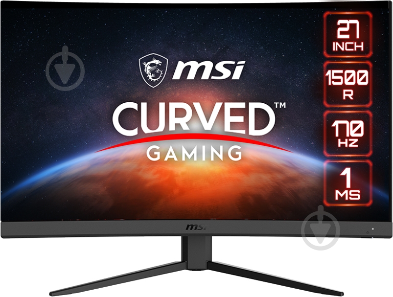 Монітор MSI G27CQ4 E2 27" (G27CQ4 E2) - фото 1