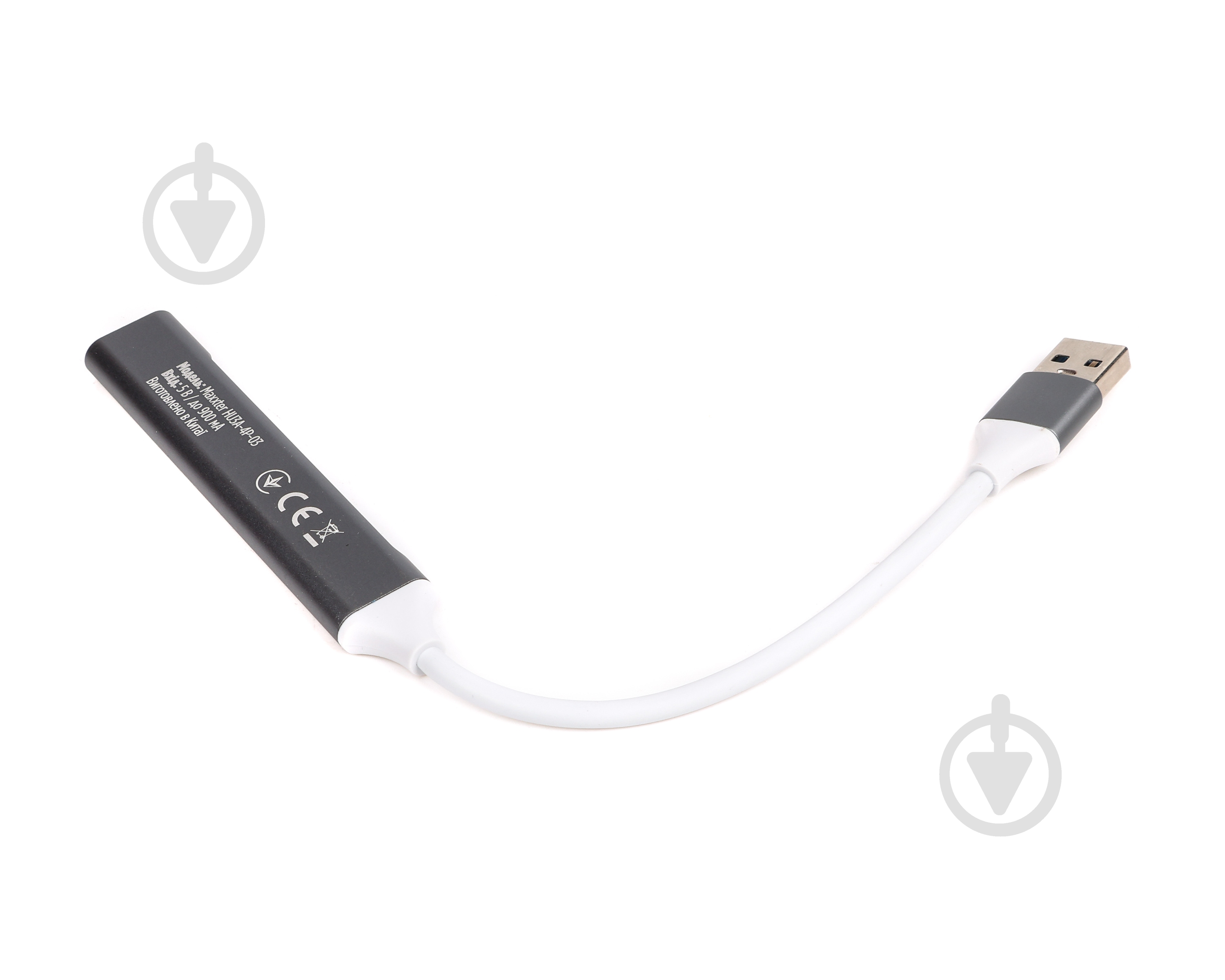 USB-хаб Maxxter HU3A-4P-03, USB 3.0 Type-A на 4 порти - фото 3