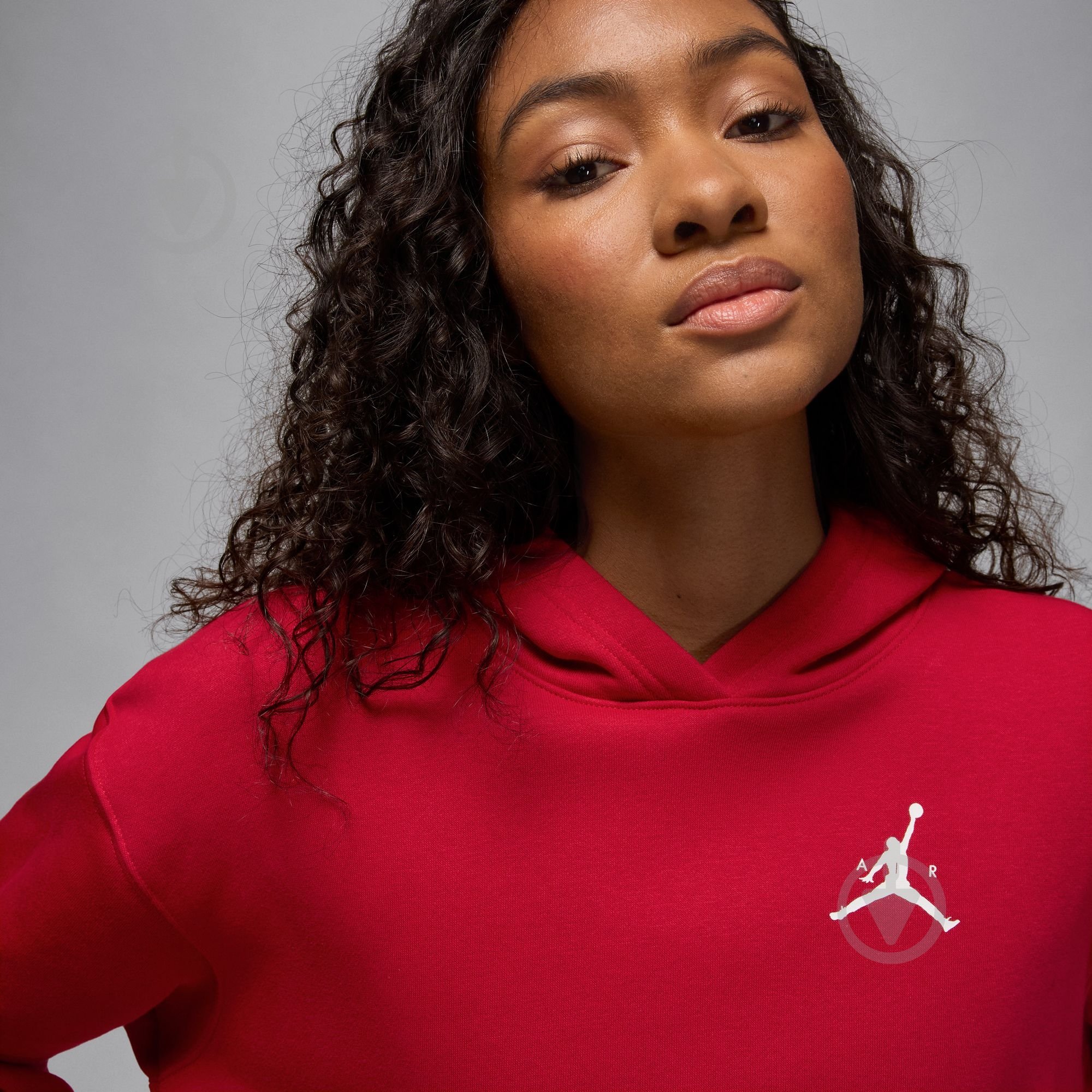 Джемпер Jordan W J JUMPMAN FLC PO IM9807-687 р.XL бордовий - фото 3