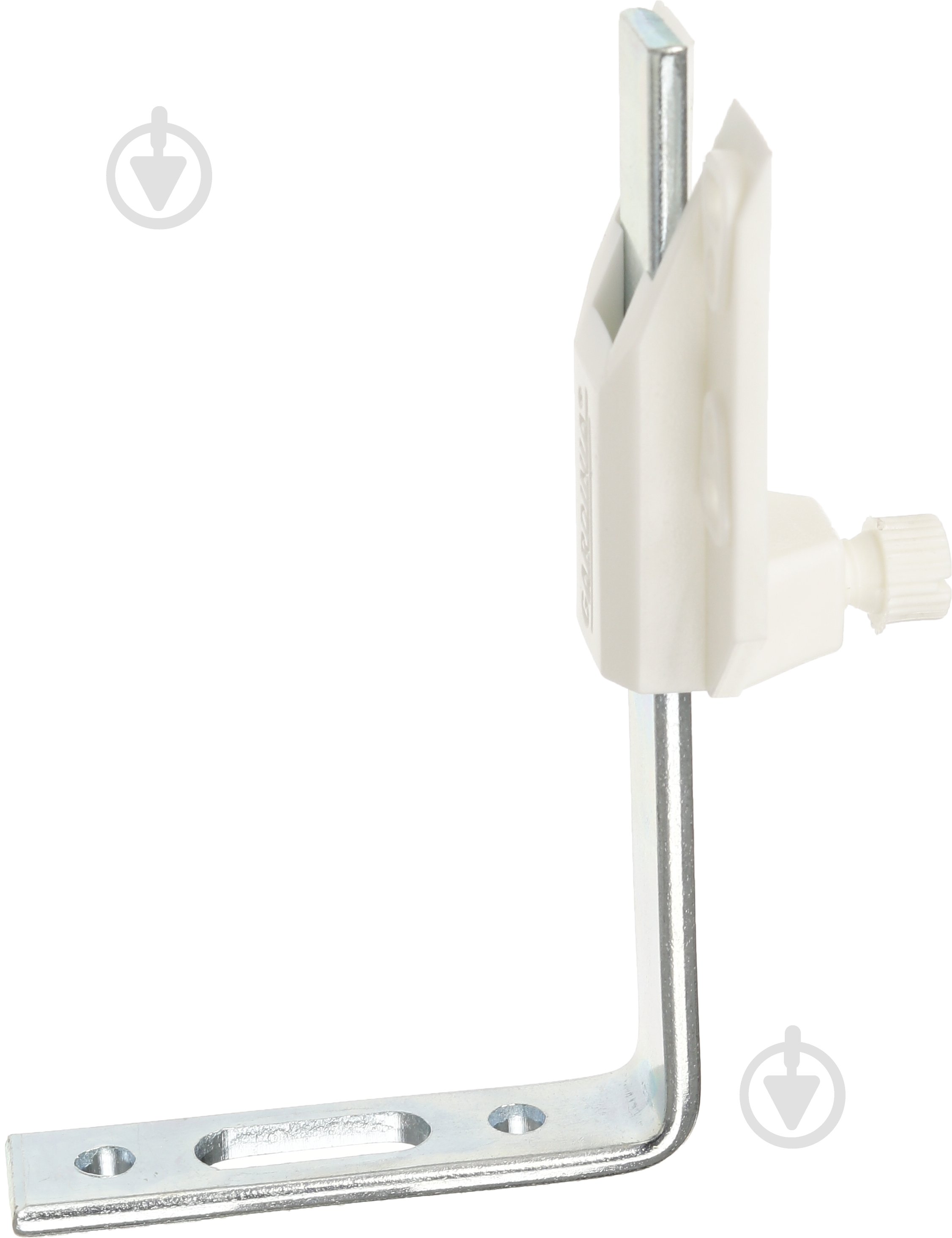 Держатель Gardinia для потолочного карниза тройной двойной одинарный наборной белый 2 шт. - фото 2