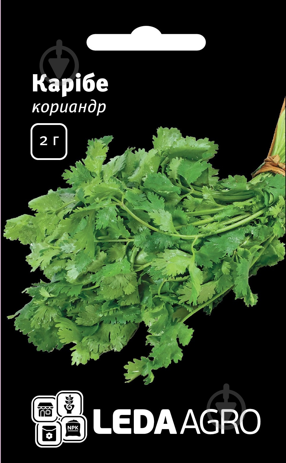 Насіння коріандр Карібе 2 г LedaAgro - фото 1